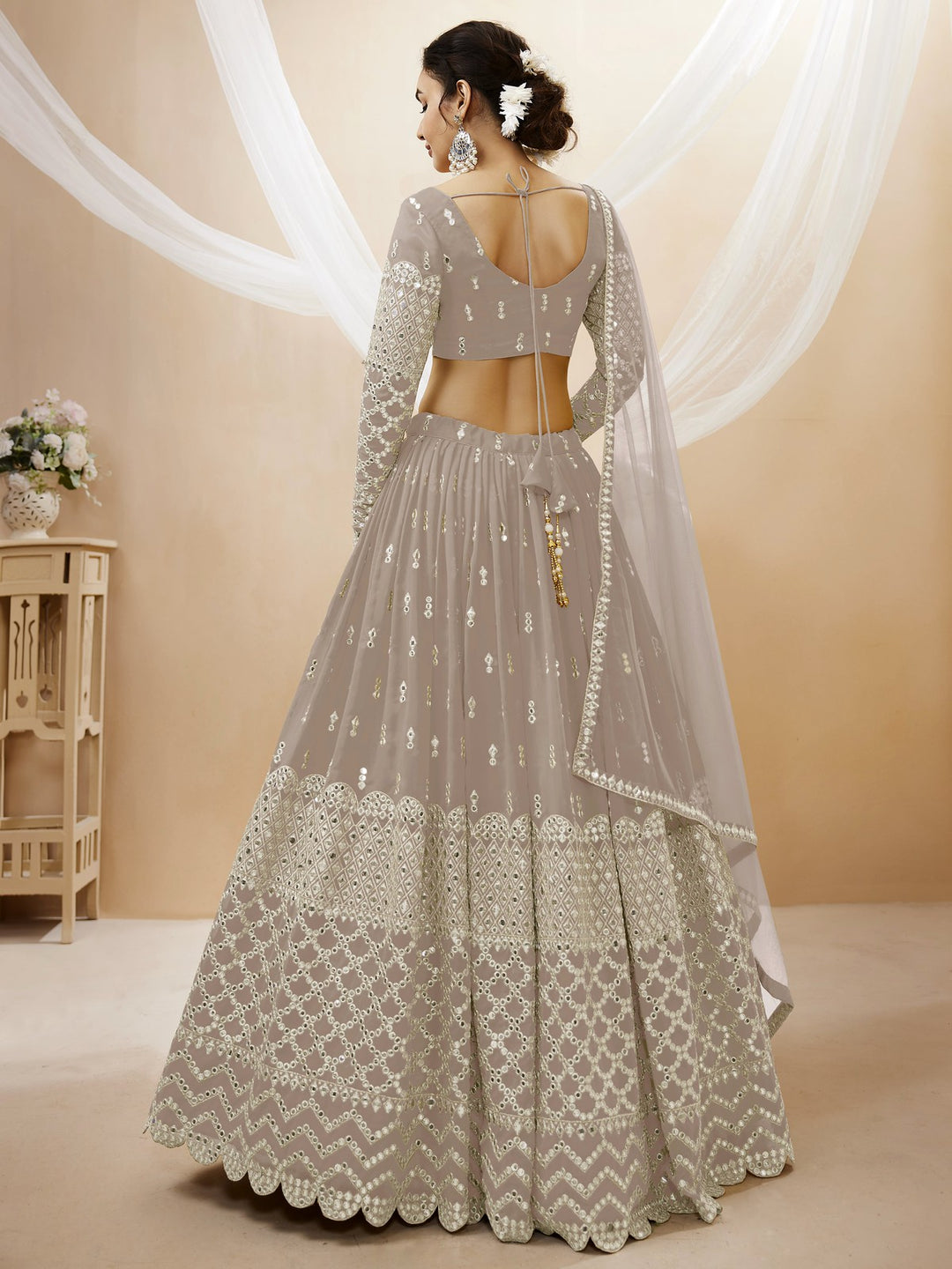 Dreamy Chic Dusty Lehenga Choli