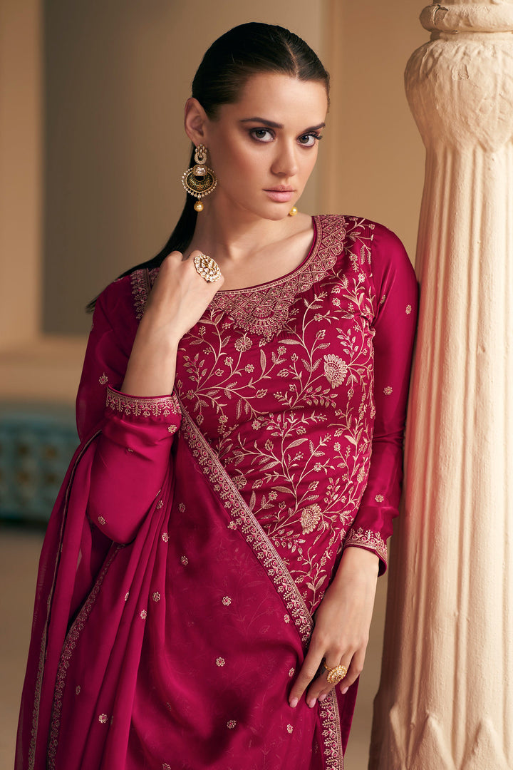 Elegant Pink Indian Salwar Kameez