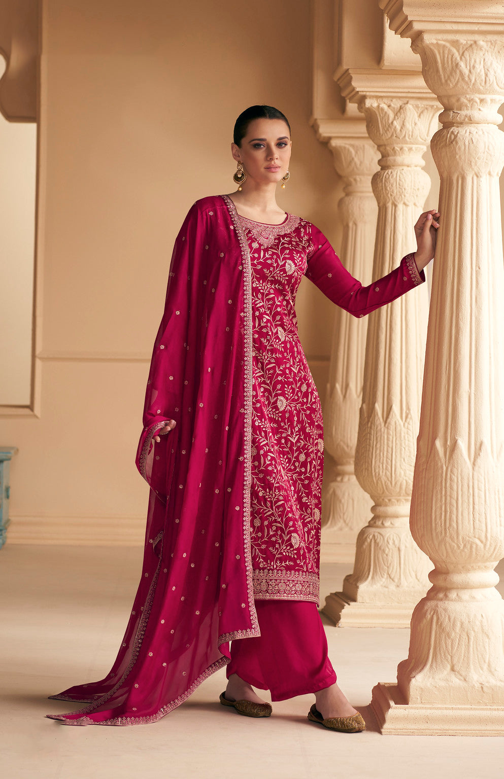 Elegant Pink Indian Salwar Kameez