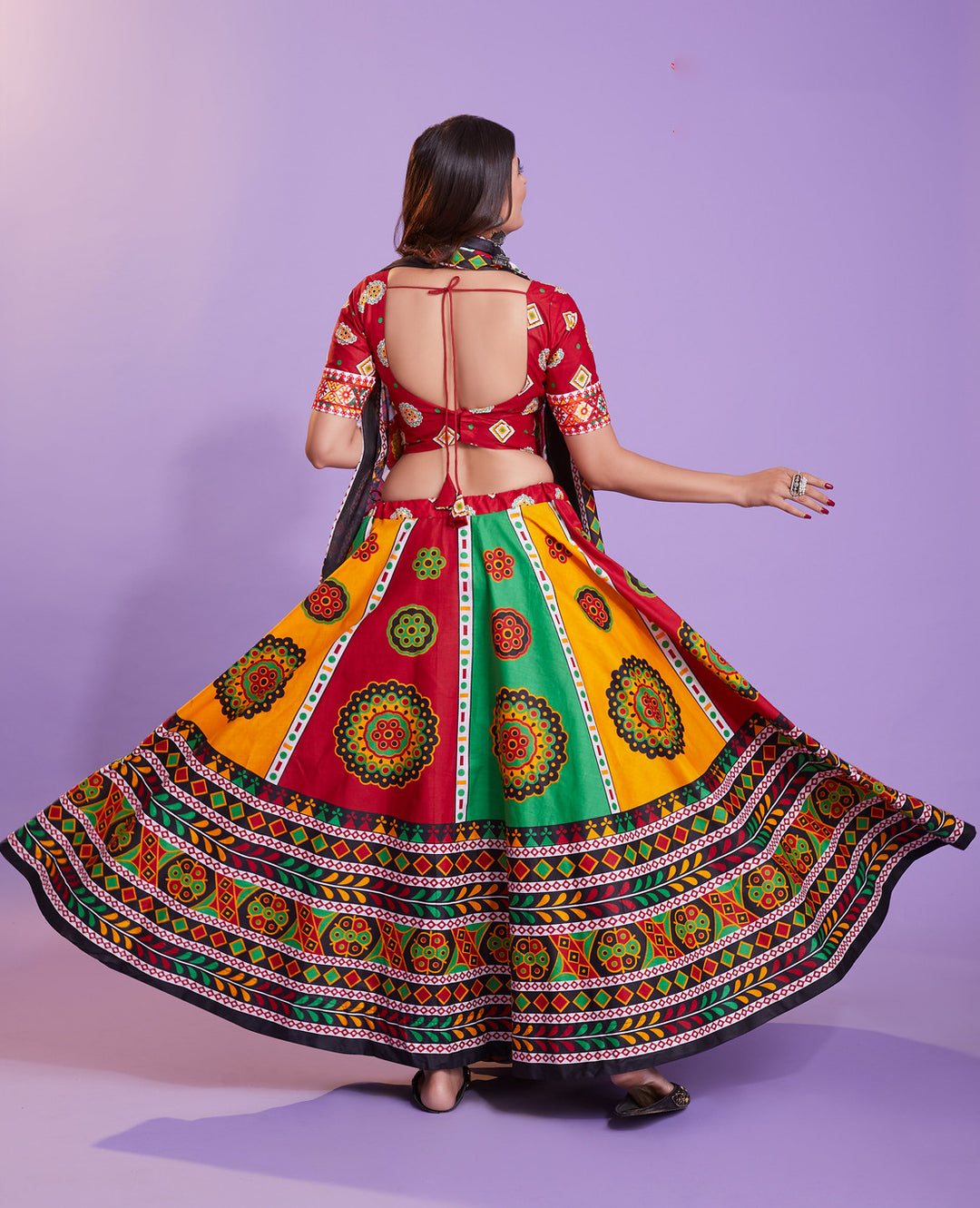 Elegant Red Lehenga Choli