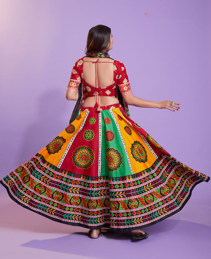Elegant Red Lehenga Choli