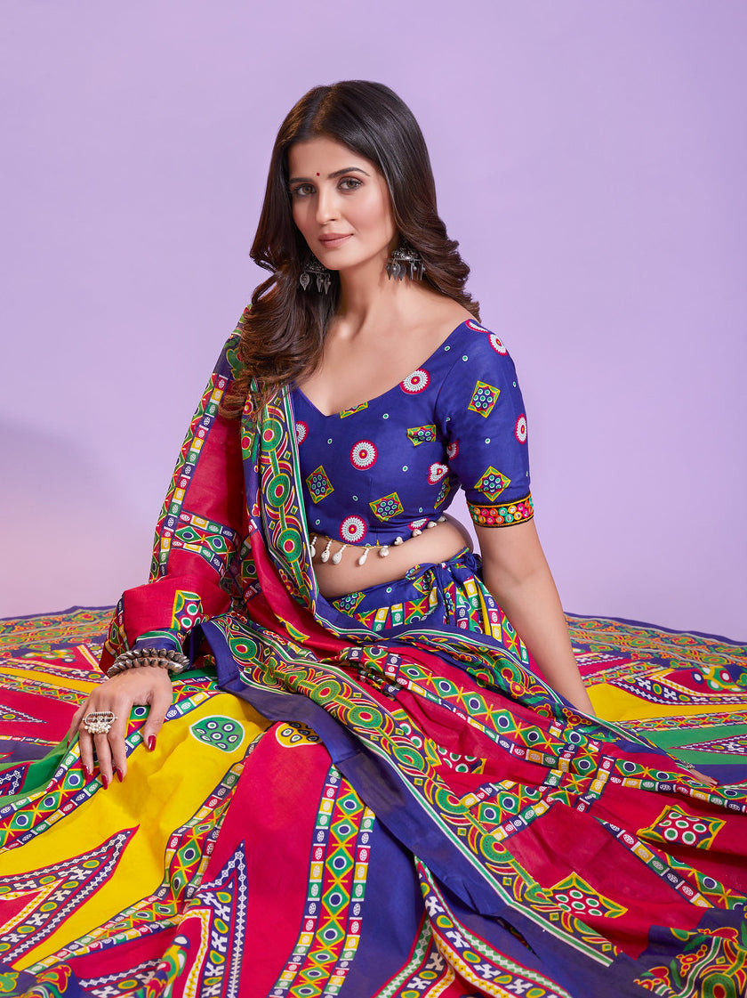 Stunning Blue Lehenga Choli