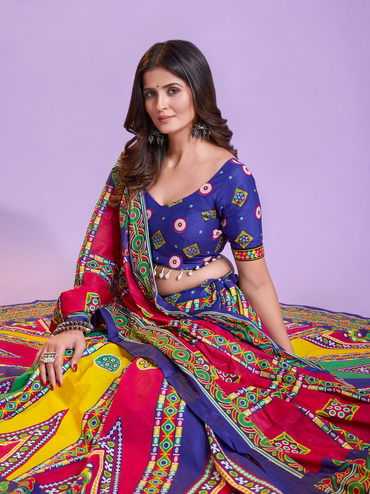 Stunning Blue Lehenga Choli