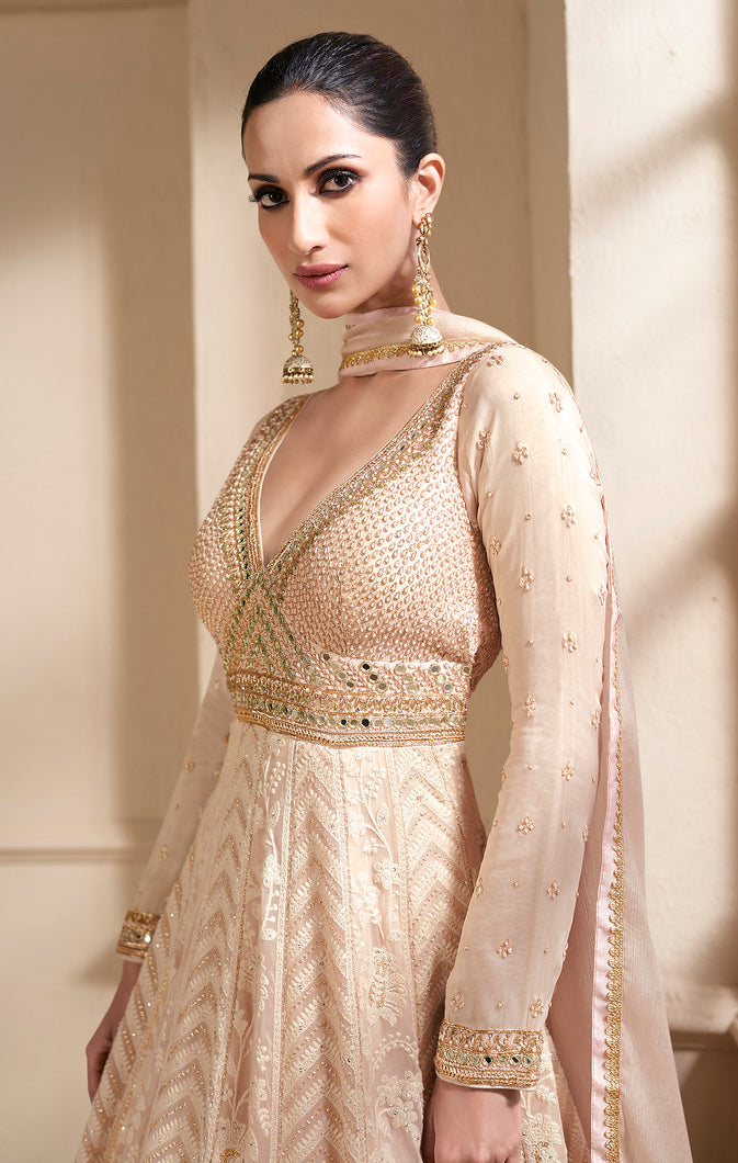 Indian Party Wear Embroidered Anarkali