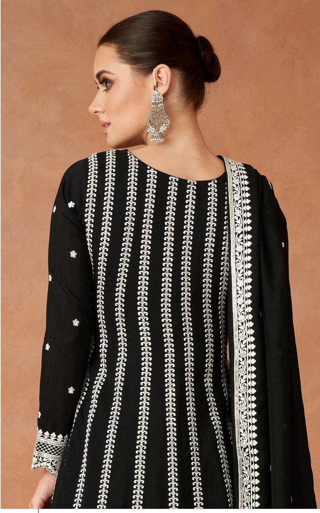 Readymade Timeless Black Beauty Designer Salwar Kameez