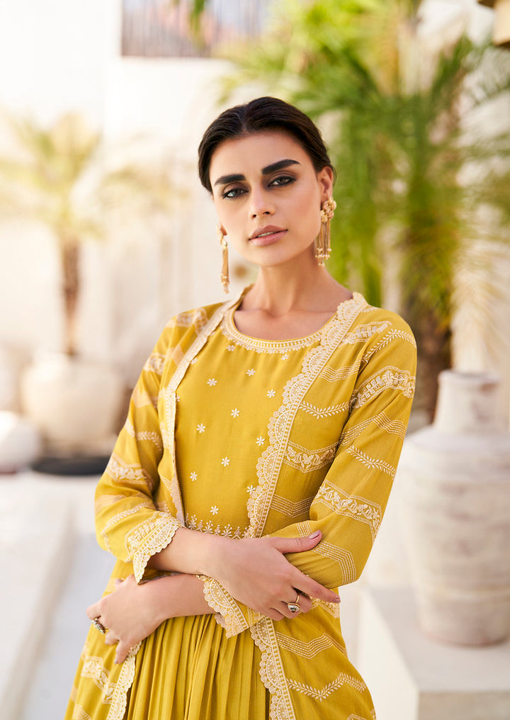 Radiant Yellow Anarkali