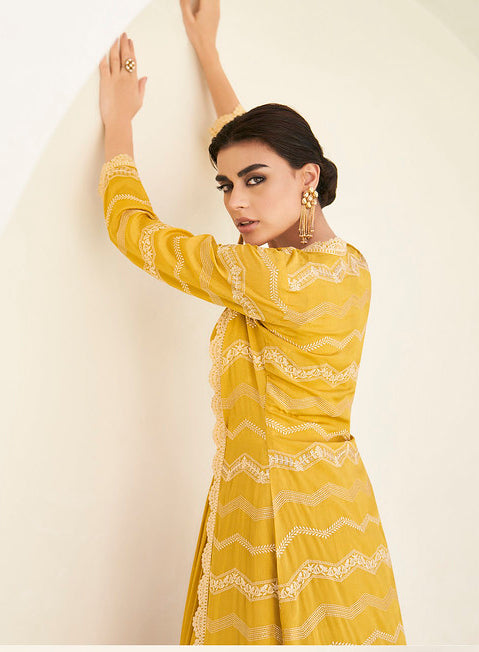 Radiant Yellow Anarkali