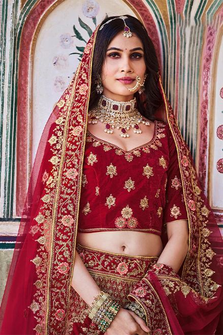 Unveiling Tips for Choosing the Most Elegant Wedding Lehenga for Brides | Ethnic Gallery