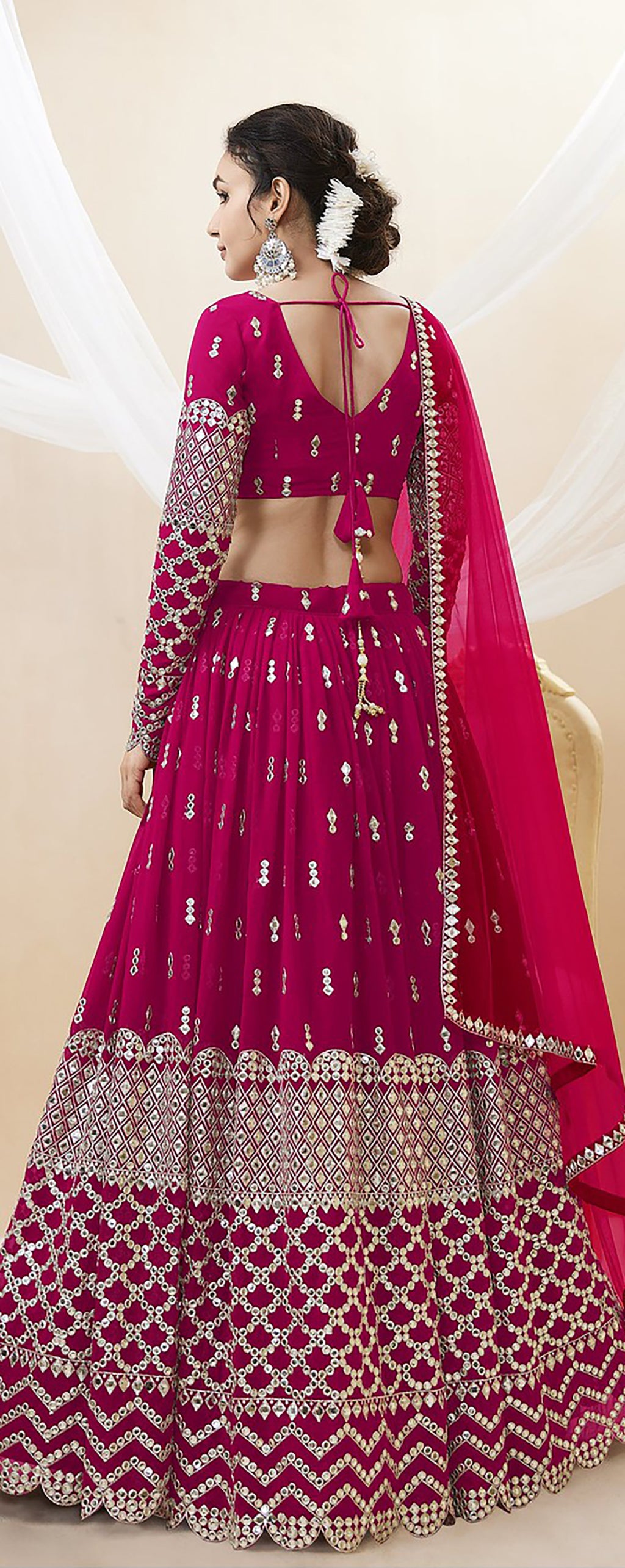 Pretty in Pink Indian Lehenga Choli