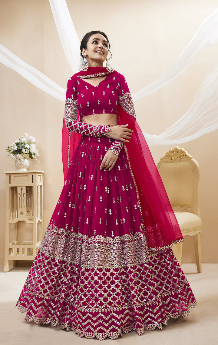 Pretty in Pink Indian Lehenga Choli