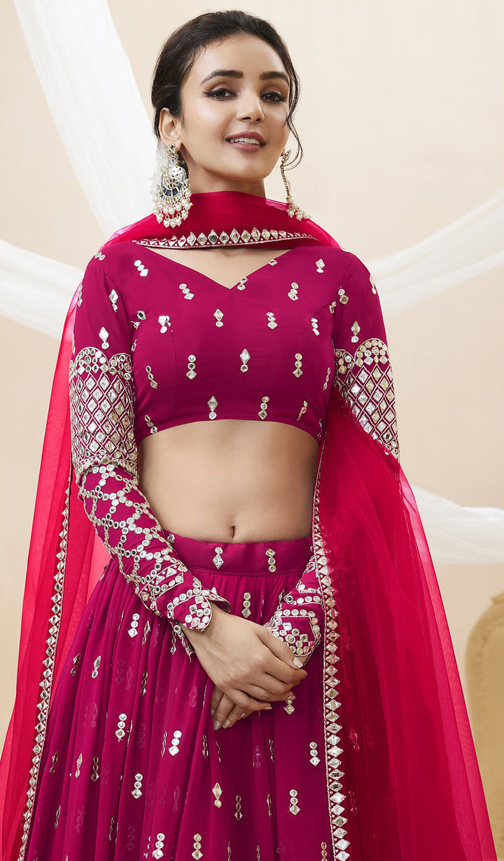 Pretty in Pink Indian Lehenga Choli