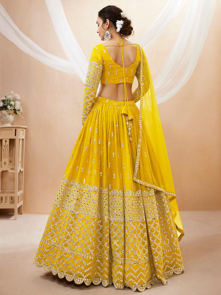 Sunny Radiance Yellow Lehenga Choli