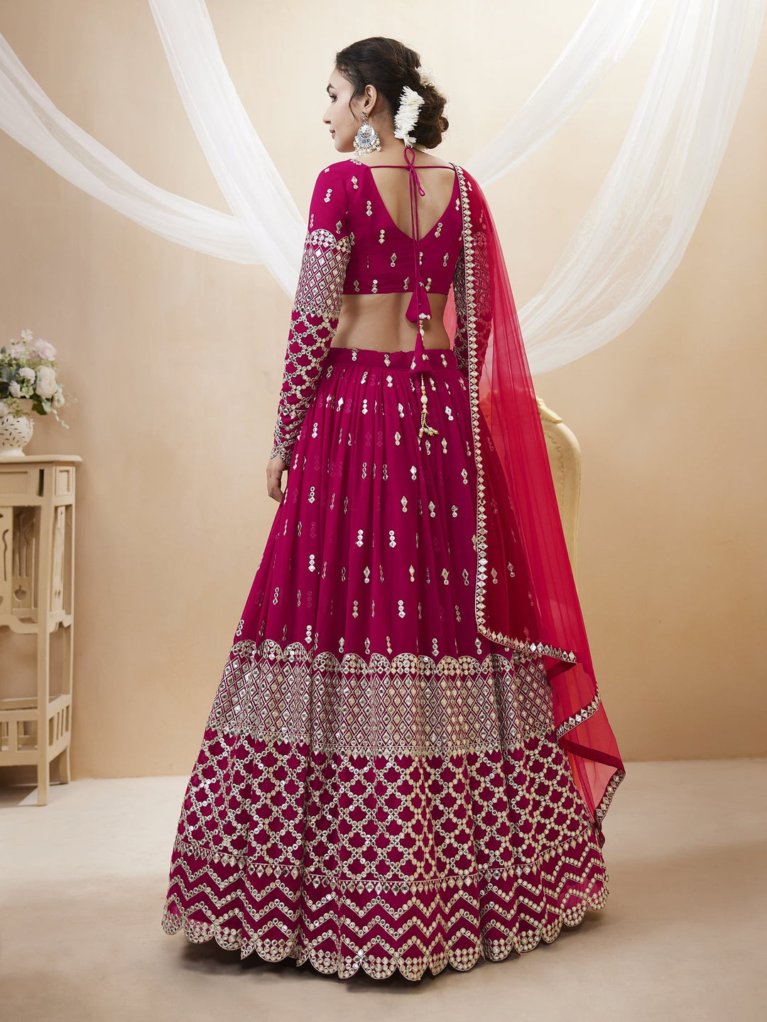 Pretty in Pink Indian Lehenga Choli