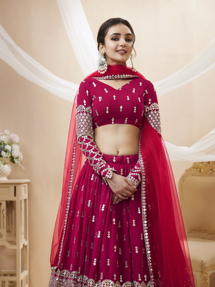 Pretty in Pink Indian Lehenga Choli