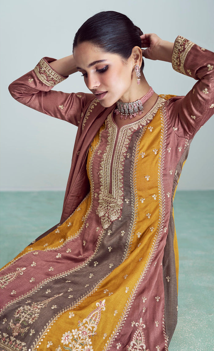 Mesmerizing Malti Premium Silk Indian Salwar Kameez