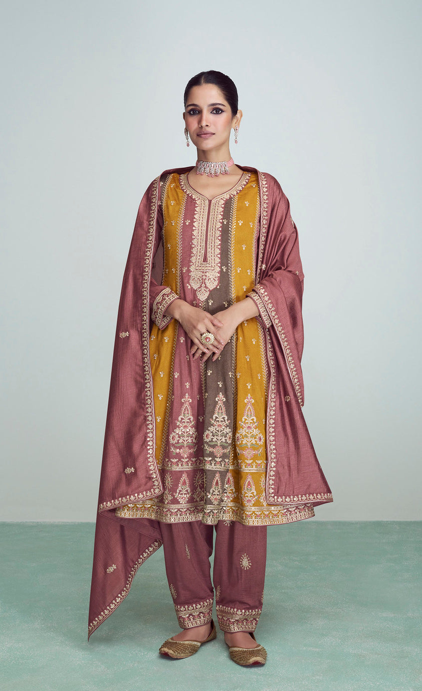 Mesmerizing Malti Premium Silk Indian Salwar Kameez