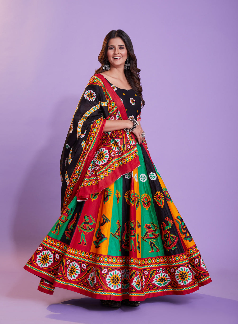 Timeless Black Lehenga Choli