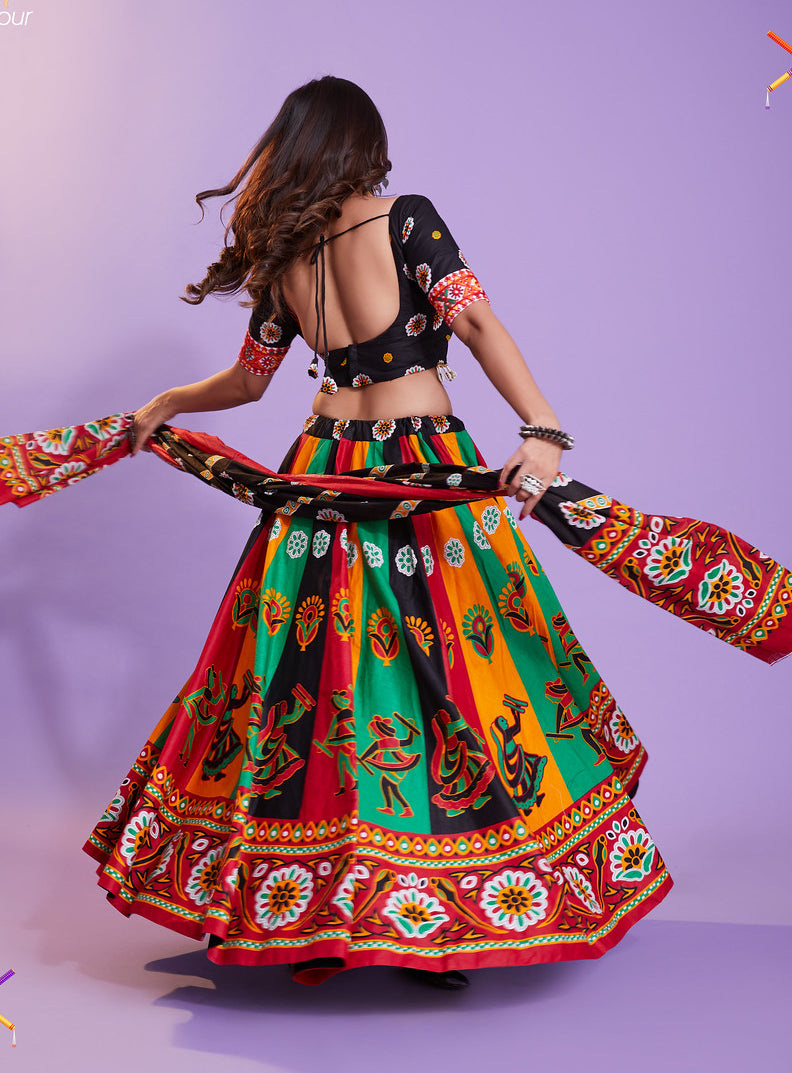 Timeless Black Lehenga Choli