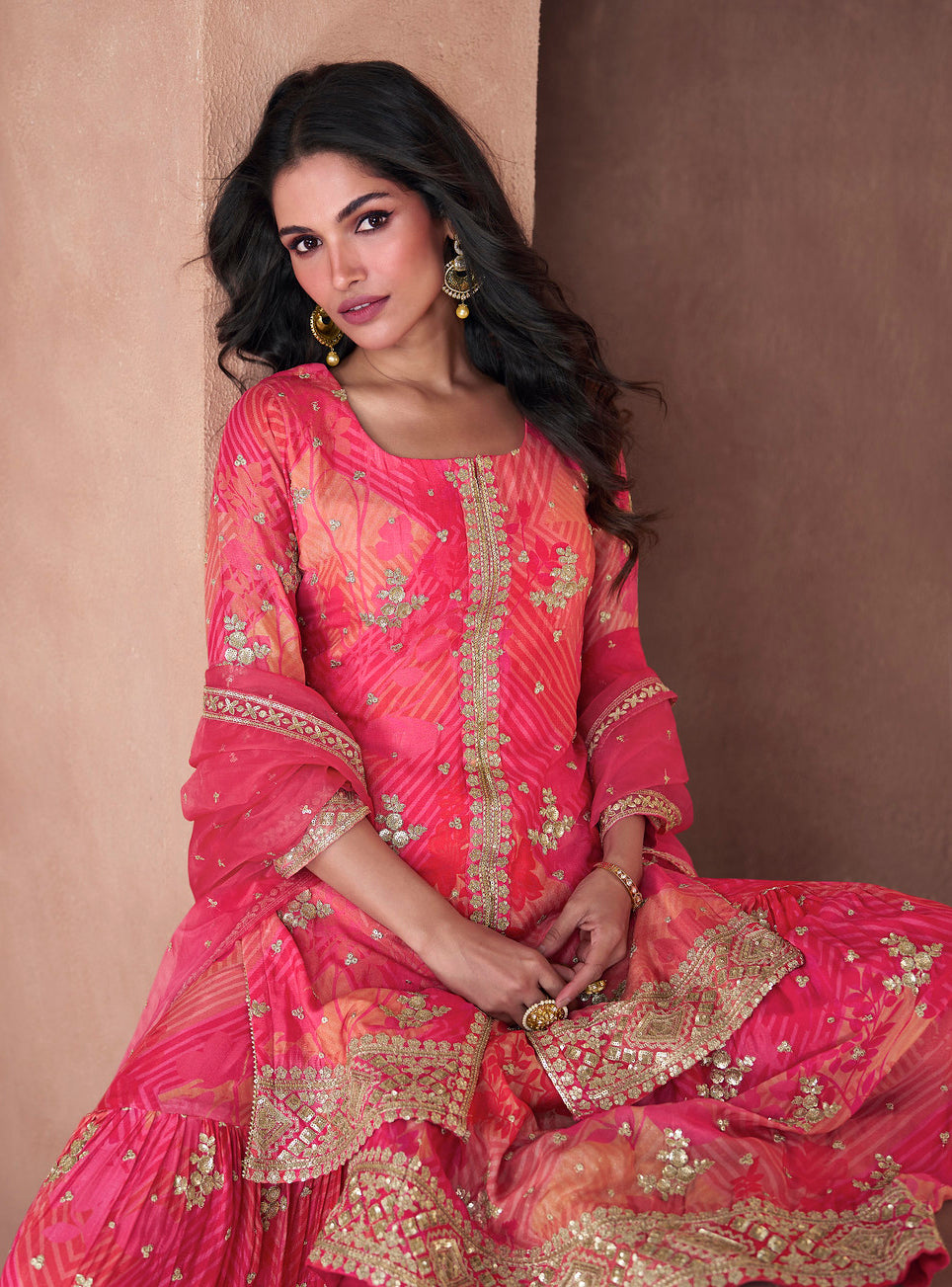 Exquisite Pink Salwar Kameez