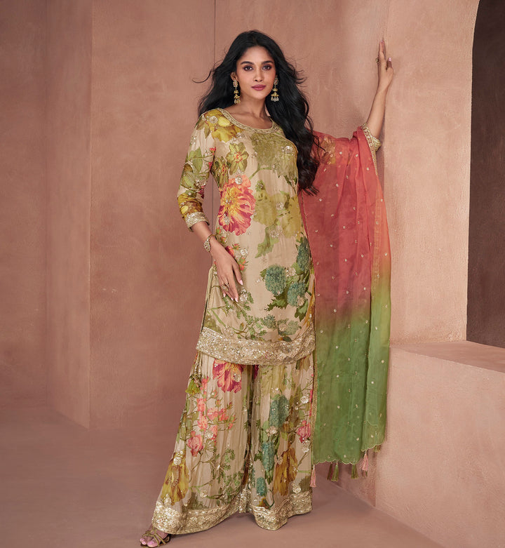 Graceful Green Salwar Kameez