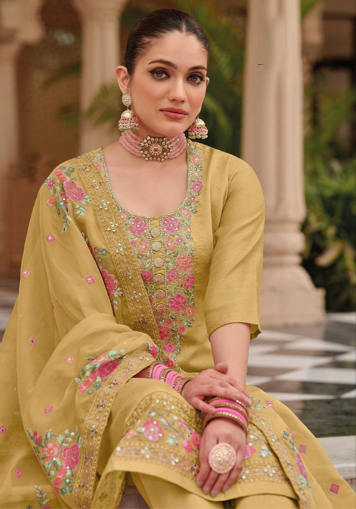 Radiant Yellow Designer Salwar Kameez