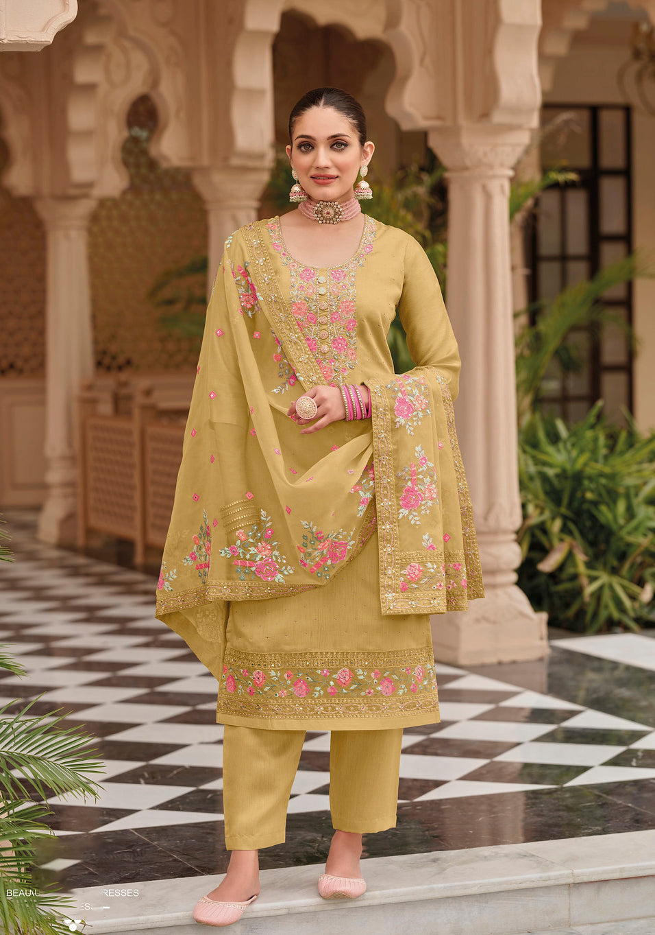 Radiant Yellow Designer Salwar Kameez