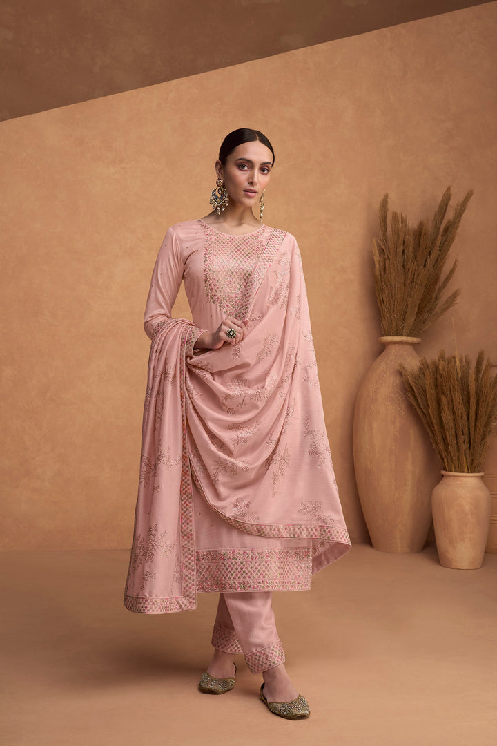 Radiant in Pink Designer Salwar Kameez