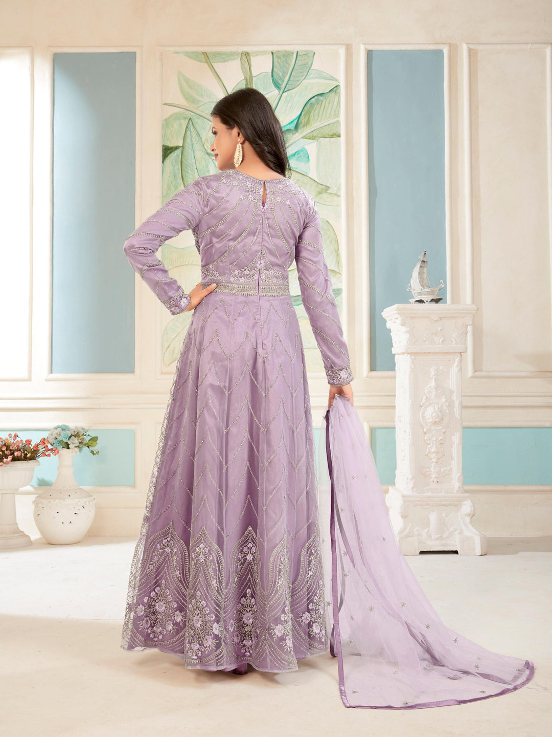 Enchanting Light Purple Lehenga Choli