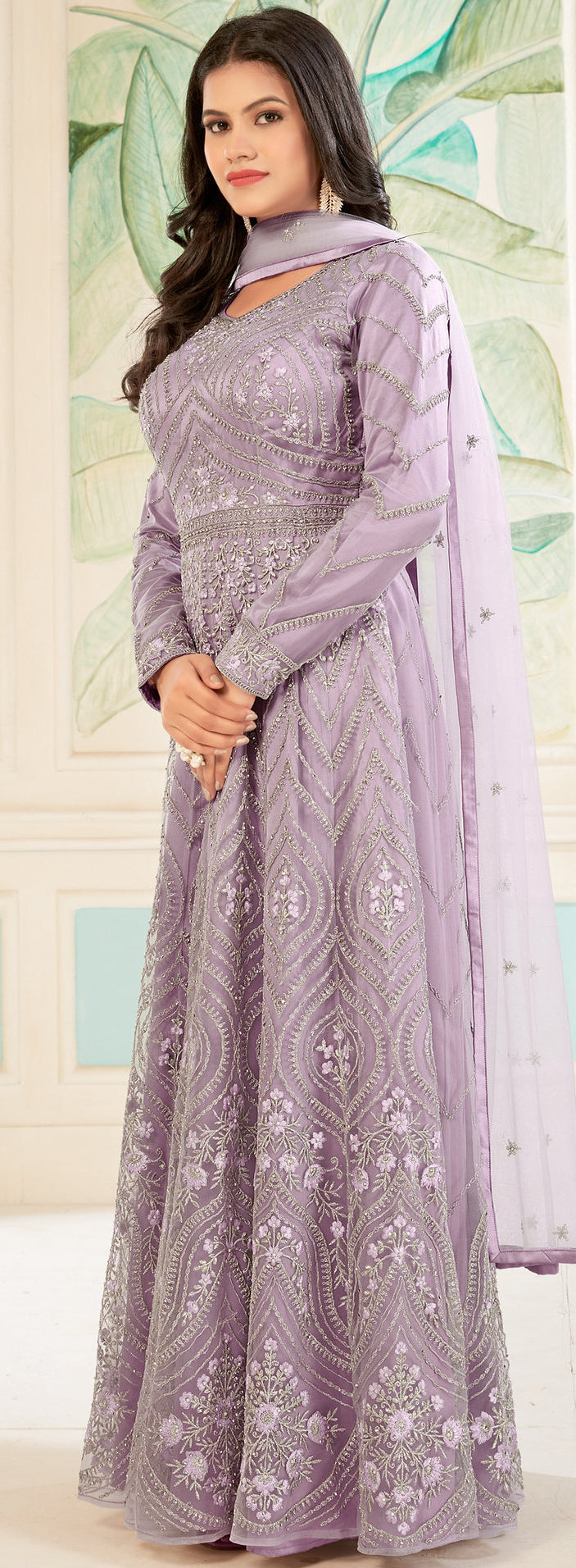 Enchanting Light Purple Lehenga Choli