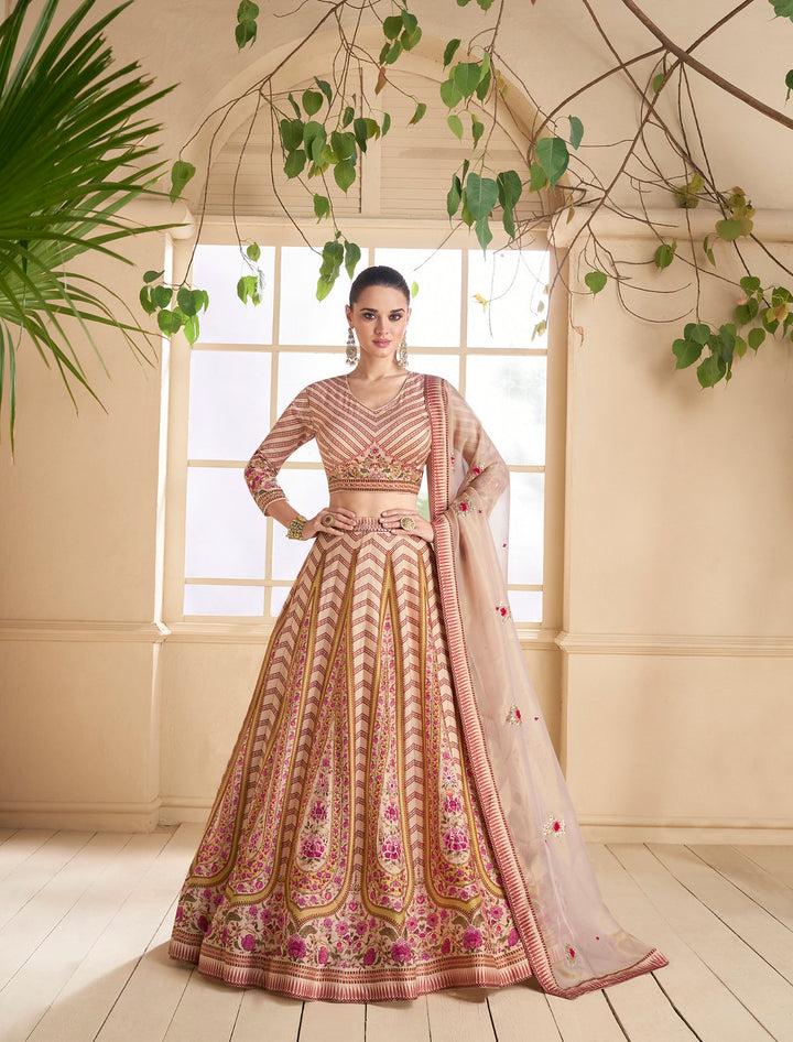 Readymade Designer Lehenga Choli in Dusty Color