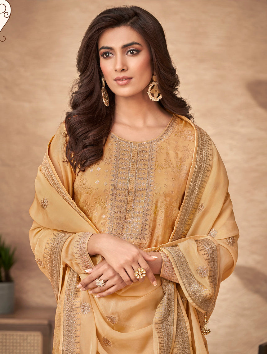 Sunshine in Yellow Designer Salwar Kameez