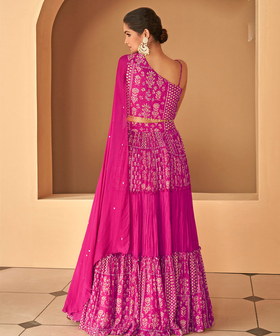 Classic Pink Designer Lehenga Choli