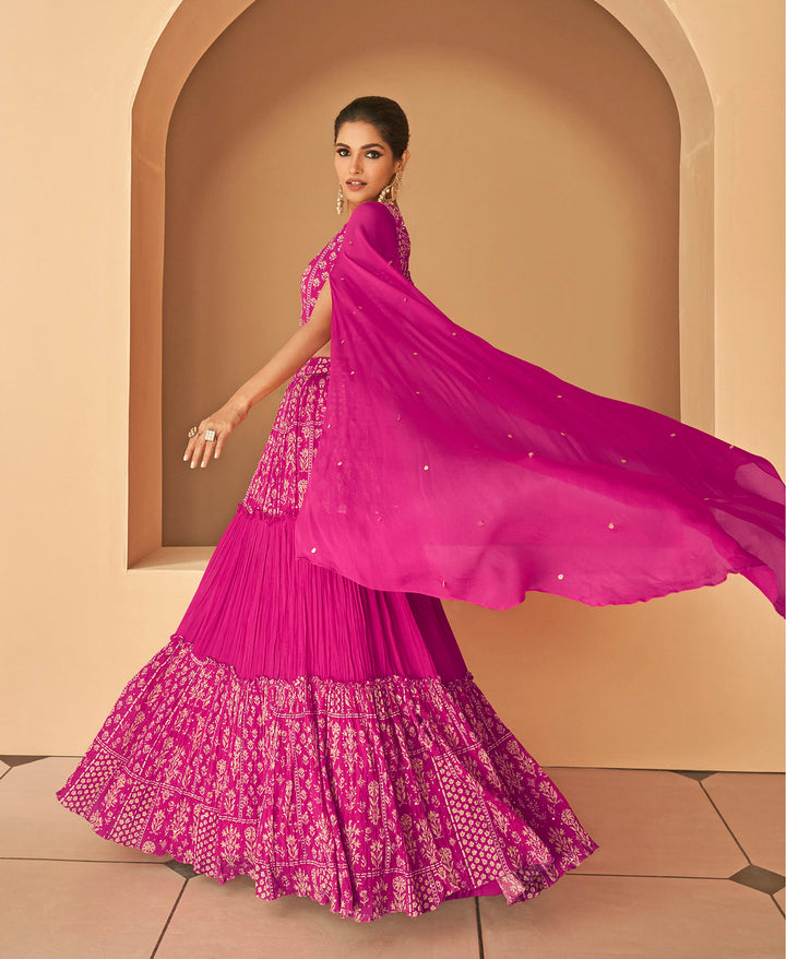 Classic Pink Designer Lehenga Choli