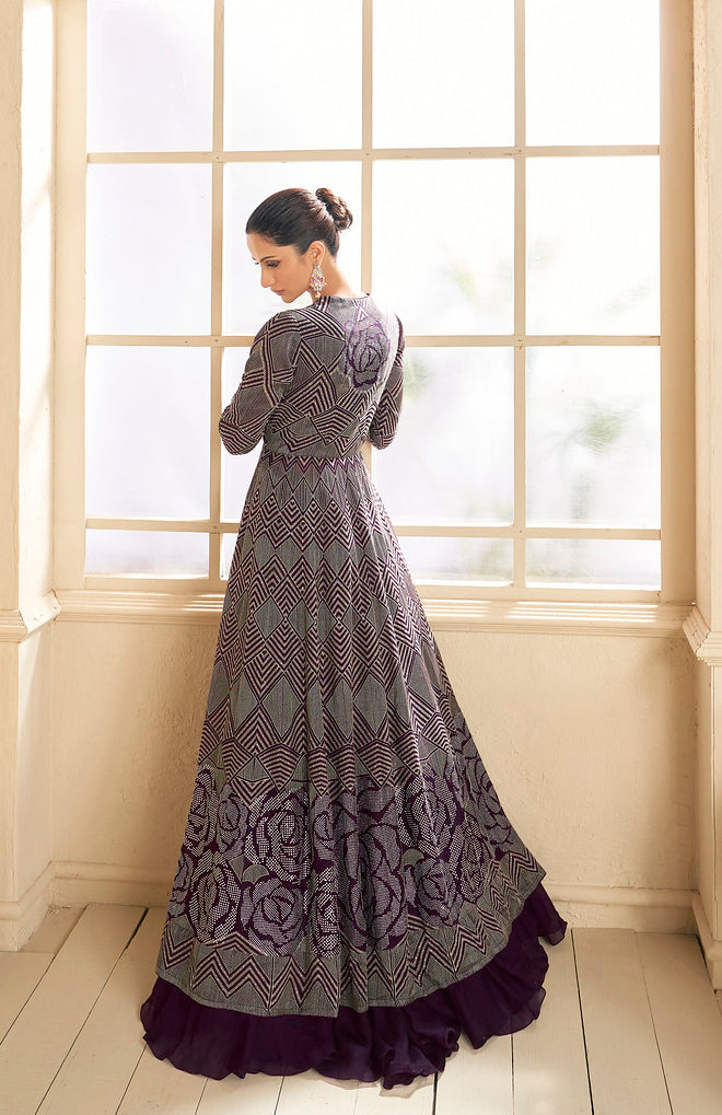 Readymade Indian Lehenga Choli In Wine