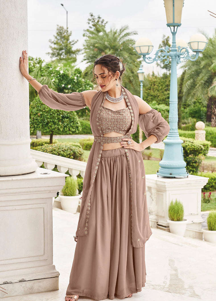 Readymade Exquisite Dusty Designer Lehenga Choli