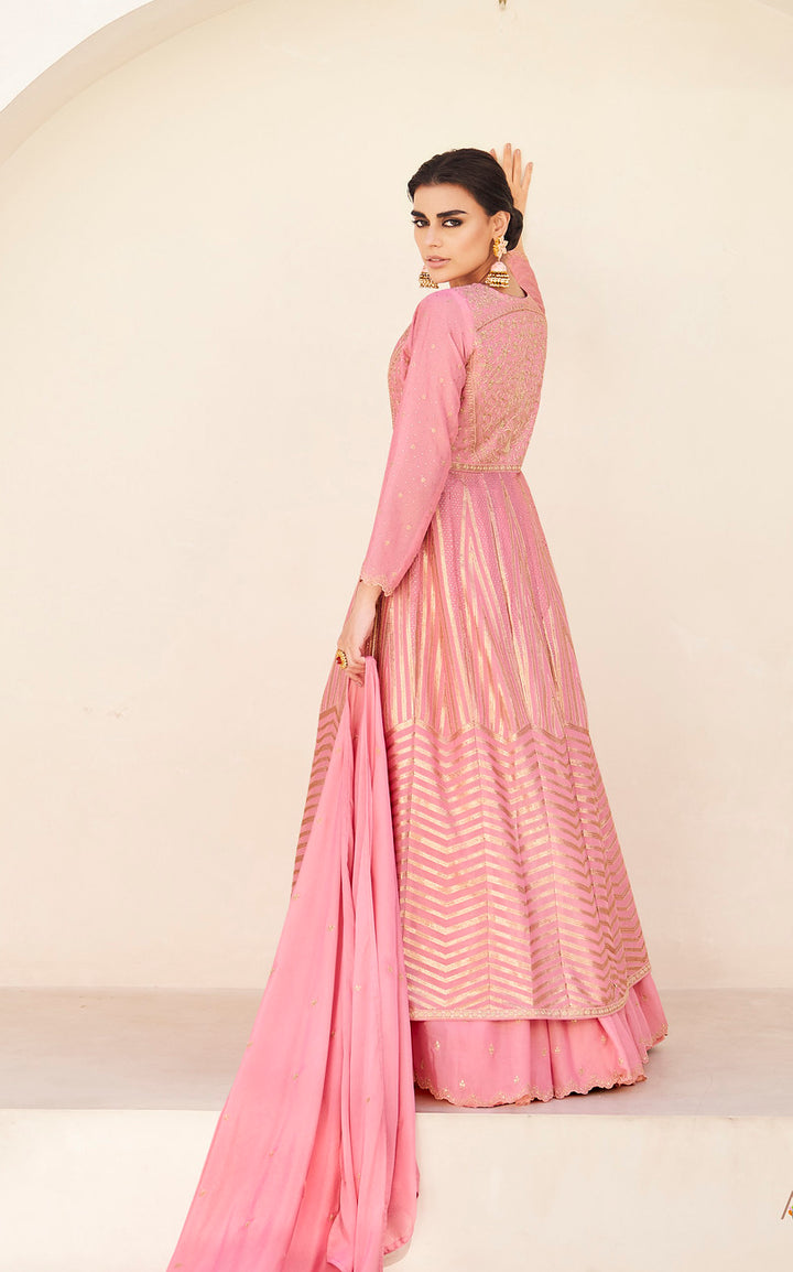 Pretty Pink Anarkali