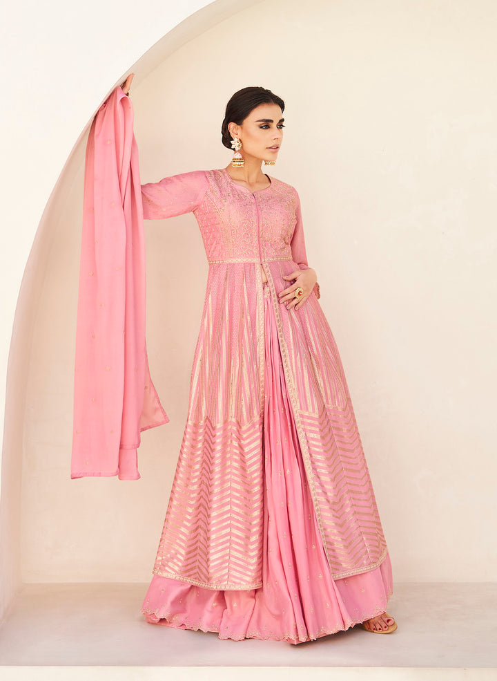 Pretty Pink Anarkali