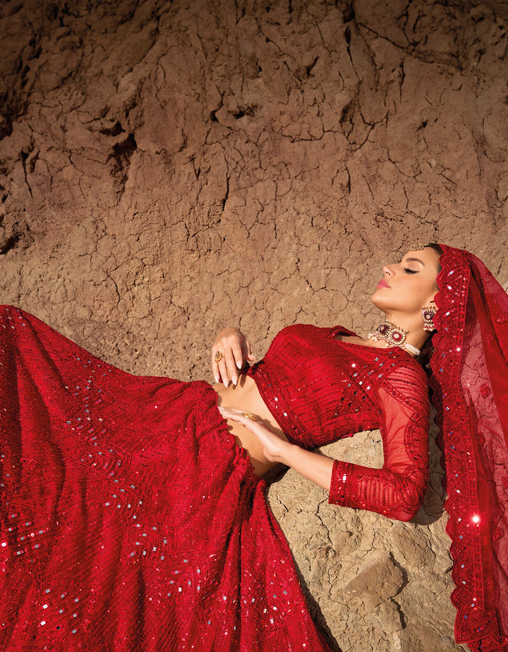 Regal Red Indian Lehenga Choli