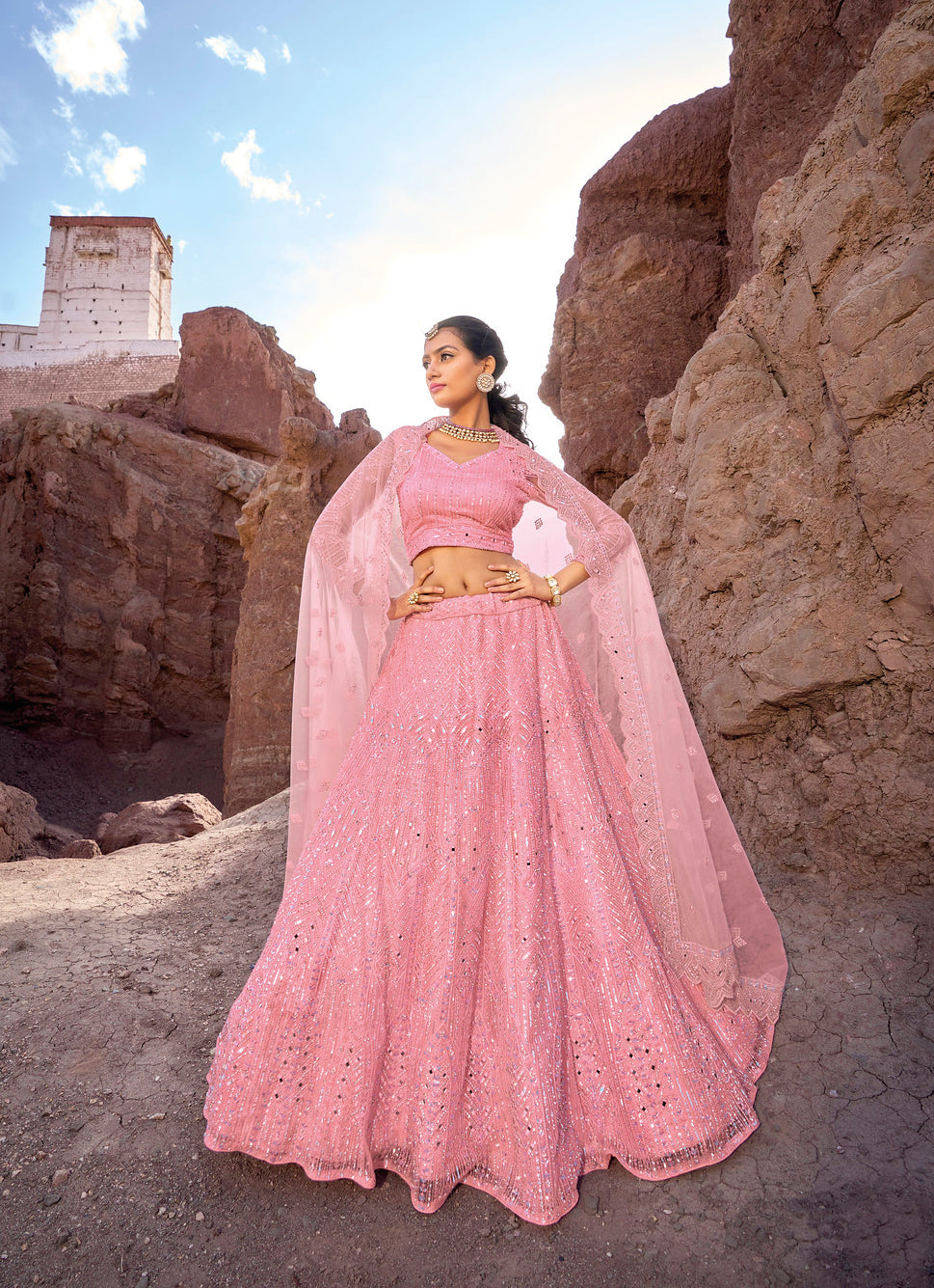 Radiant Pink Lehenga Choli