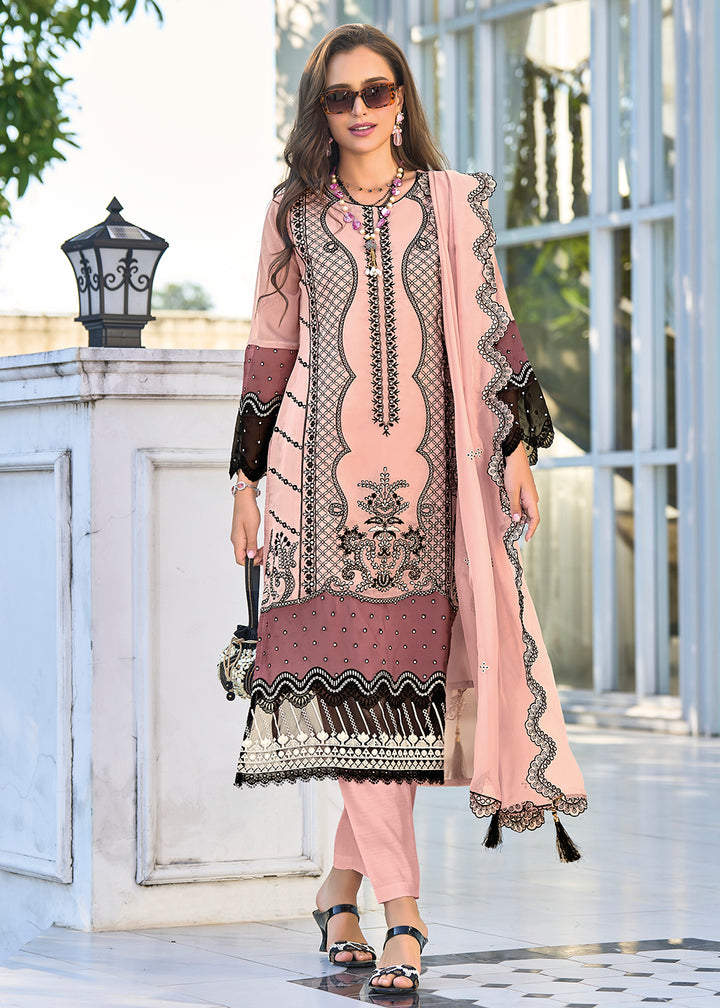 Readymade Glamorous Party Pink Designer Salwar Kameez