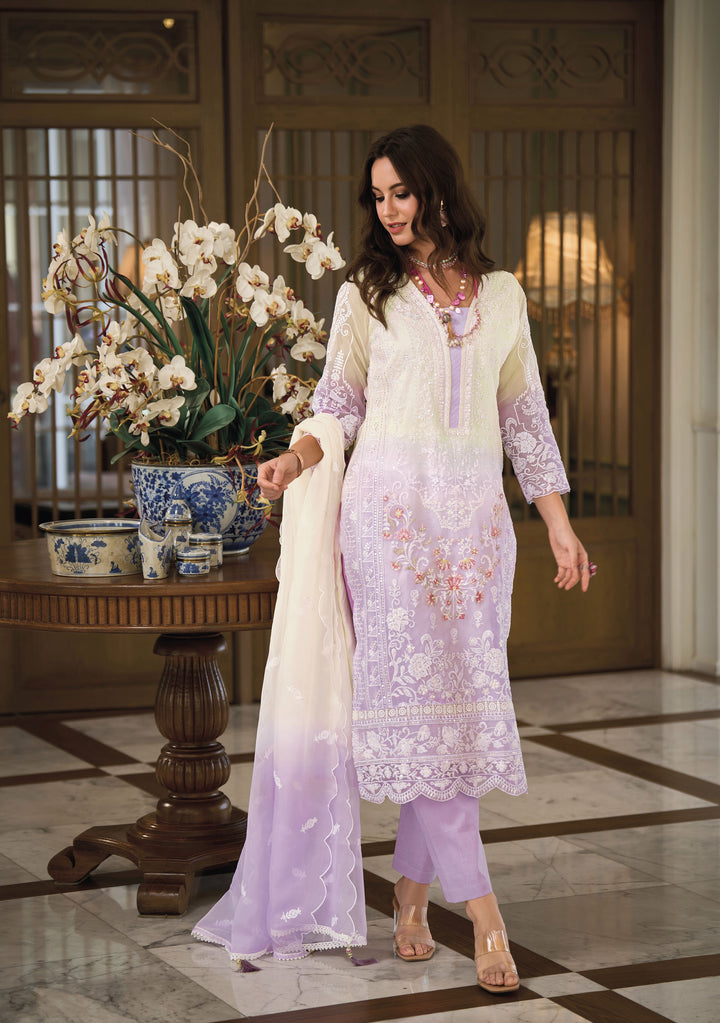 Readymade gant Light Purple Designer Salwar Kameez