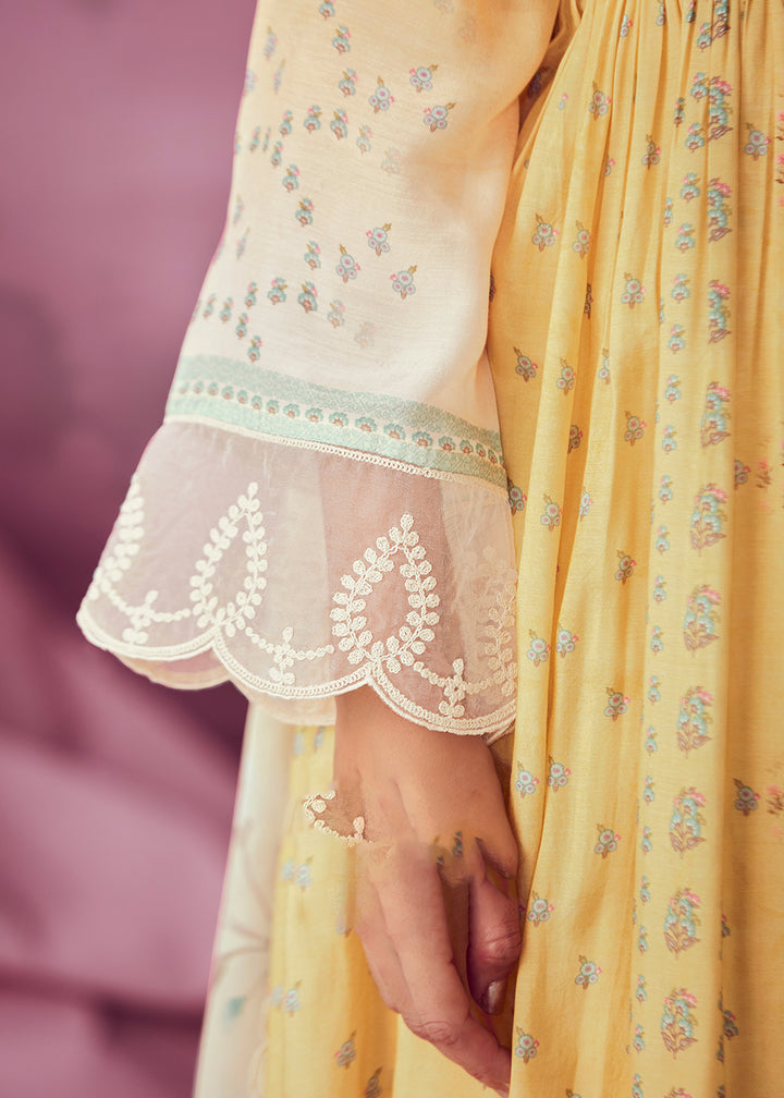 Readymade Designer Yellow Salwar Kameez