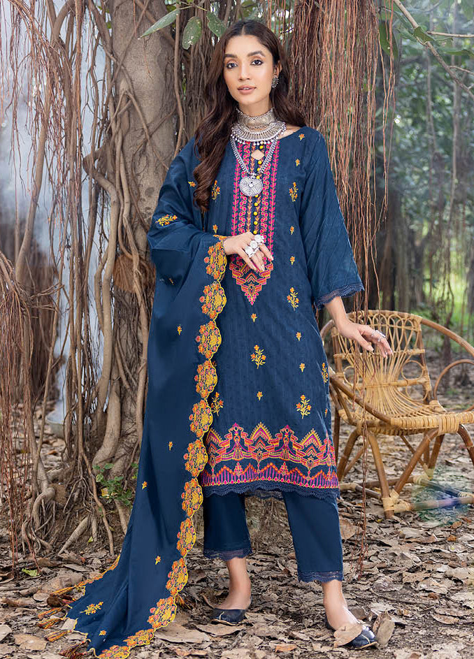 Elegant Blue Pakistani Salwar Suits